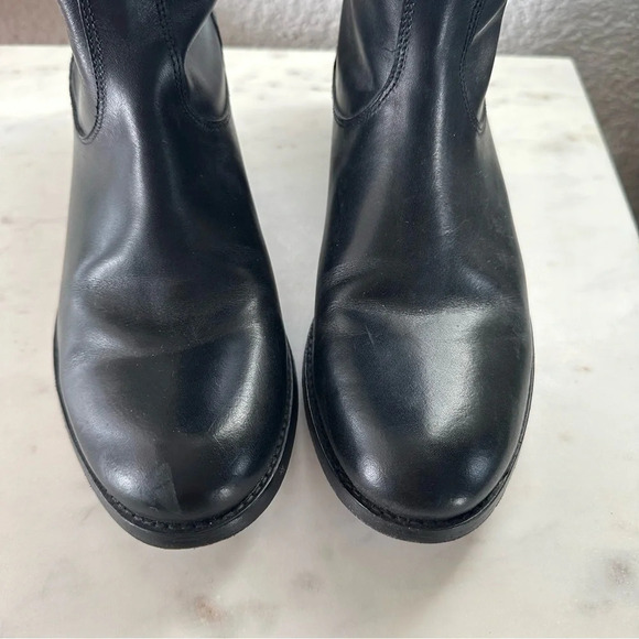 Frye Melissa Button Back Zip Riding Boot - Picture 8 of 8